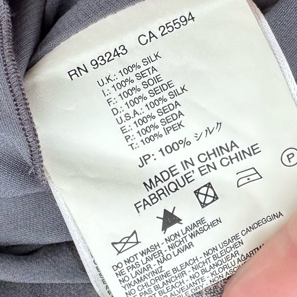 🆕🔖 Diesel ✨ Drakula 100% Silk One Shoulder Asymmetrical Dress ✨ Size L ✨NWT! - Picture 16 of 17